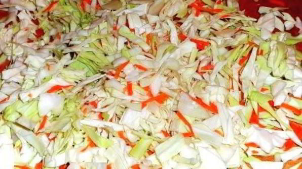 быстрая капуста горячим способом в рассоле