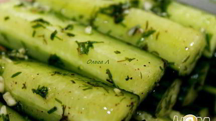 Быстрые малосольные огурчики