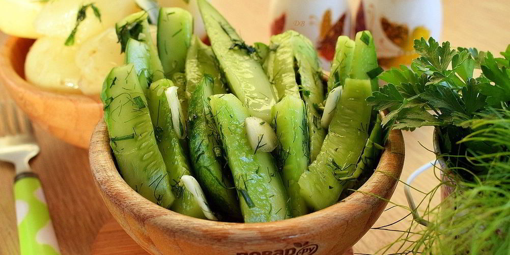 Рецепт быстрых огурцов малосольных в пакете