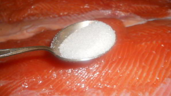 форель малосольная