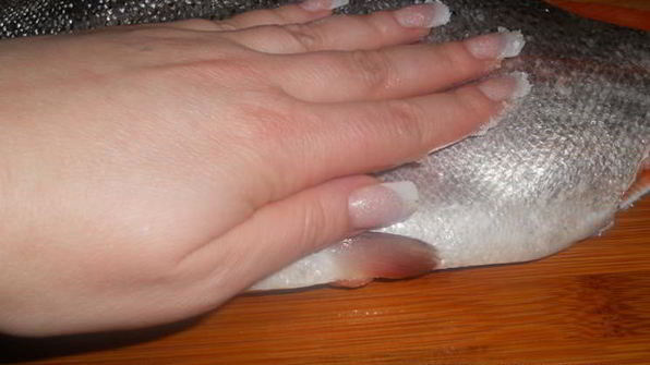 форель малосольная