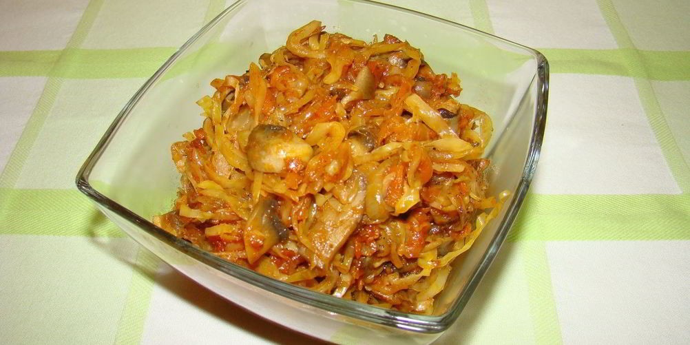 Рецепт кислой капусты с грибами