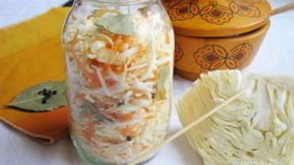 малосольная квашеная капуста