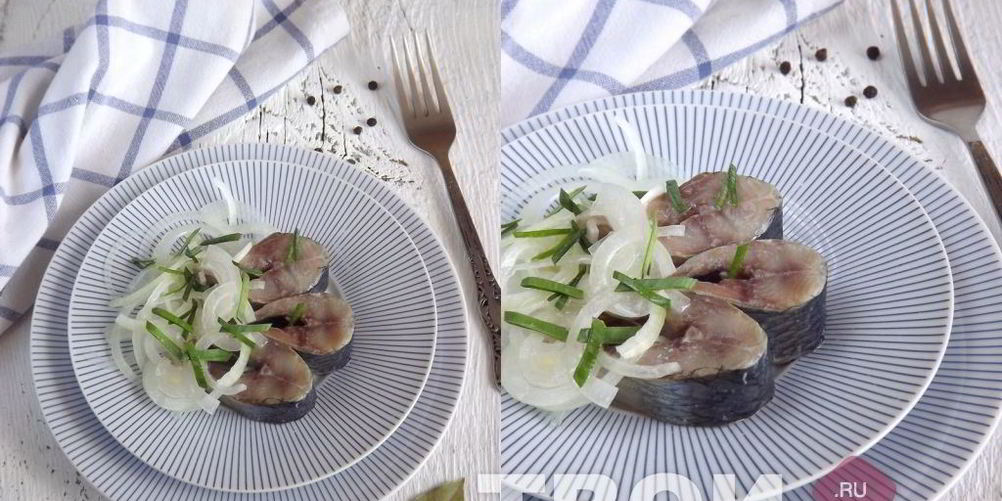 Рецепт малосольной сельди