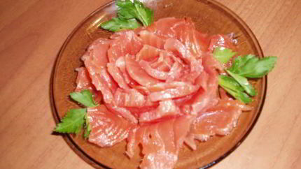 Малосольная семга