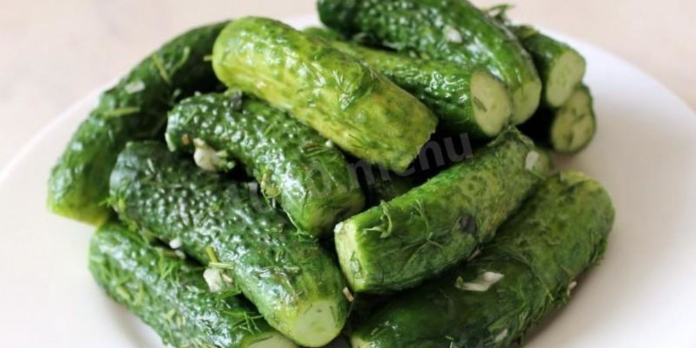 Рецепт малосольных хрустящих огурцов в пакете без рассола