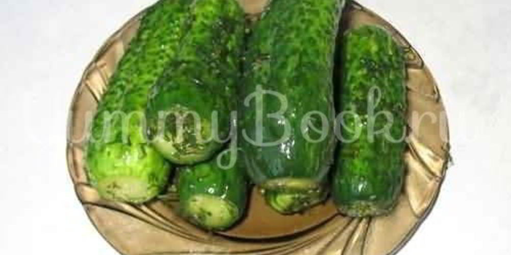 Рецепт малосольных огурчиков без рассола