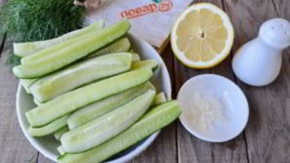 малосольные огурцы за 2 часа