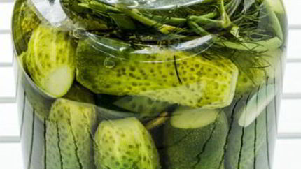 Острые малосольные огурцы