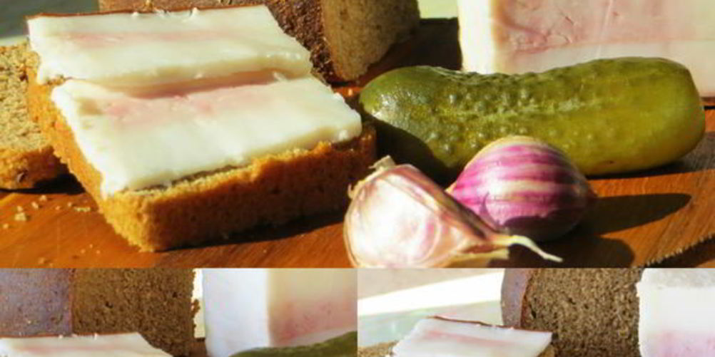 Рецепт сала соленого в рассоле