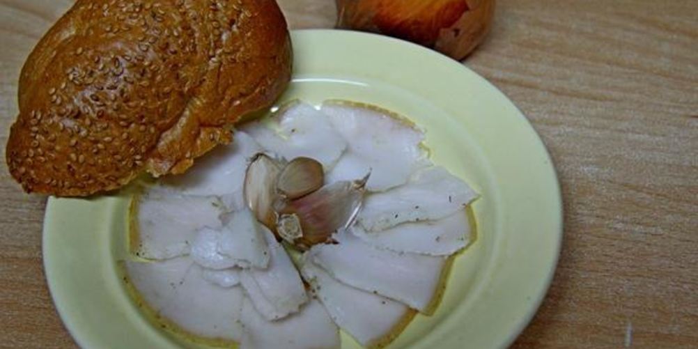 Рецепт сала соленого