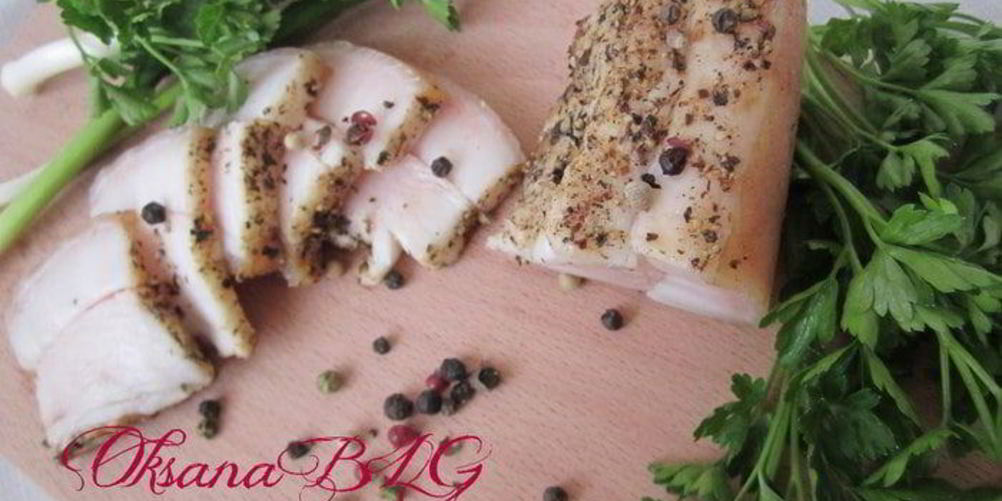 Рецепт сала в рассоле