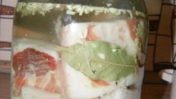 сало в тузлуке