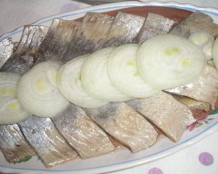 Сельдь соленая