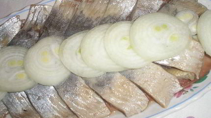 Сельдь соленая