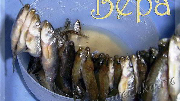 соленая корюшка