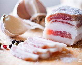 Соленое сало