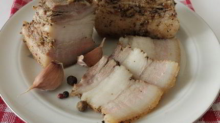 Вкусное ароматное сало