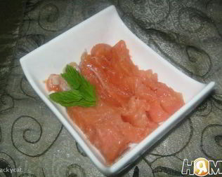 Засоленный лосось