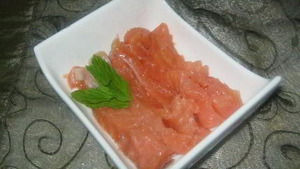 Засоленный лосось