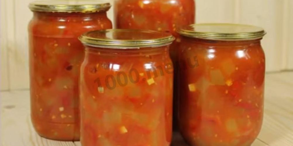 Рецепт соте из кабачков на зиму