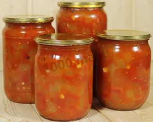 Соте из кабачков на зиму