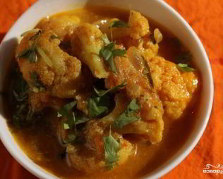 Цветная капуста на зиму в томате