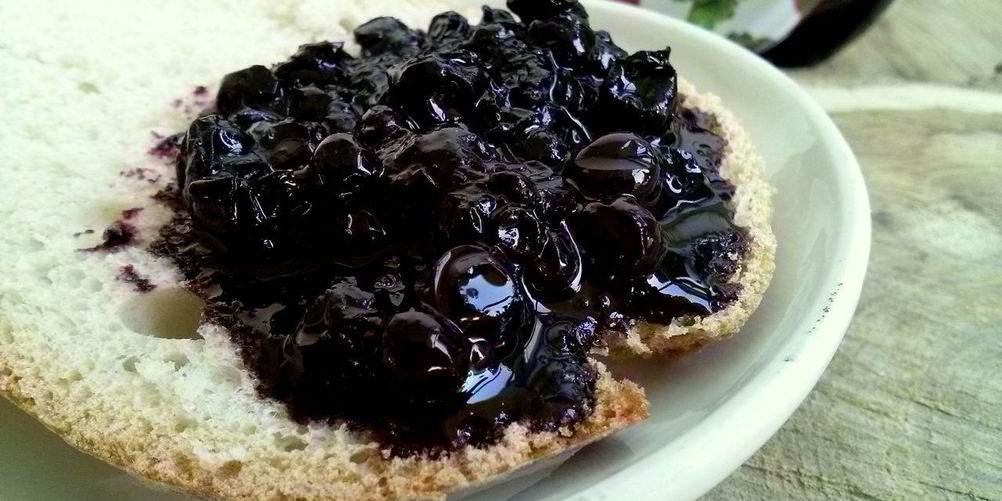 Рецепт черничного варенья пятиминутка