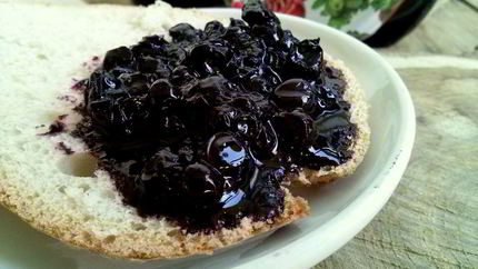 Черничное варенье пятиминутка