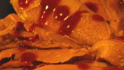 Индейка с брусничным вареньем