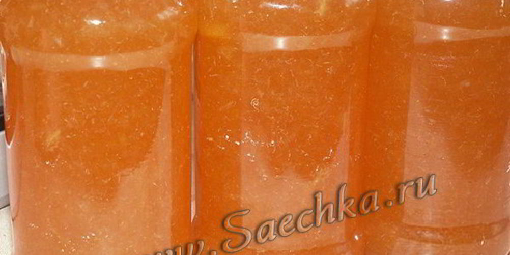 Рецепт лимонного варенья