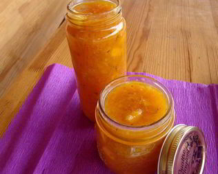 Мандариново-имбирный конфитюр