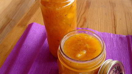 Мандариново-имбирный конфитюр