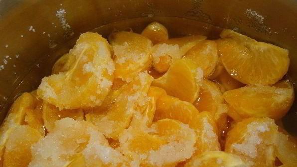 мандариново-имбирный конфитюр