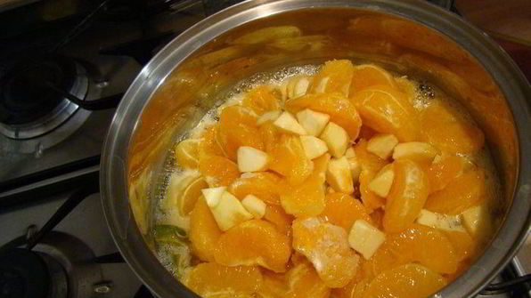 мандариново-имбирный конфитюр