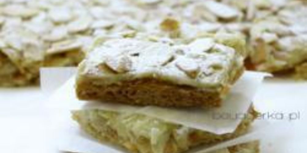 Рецепт мазурека с абрикосовым вареньем и белым шоколадом