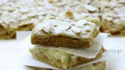 Мазурек с абрикосовым вареньем и белым шоколадом