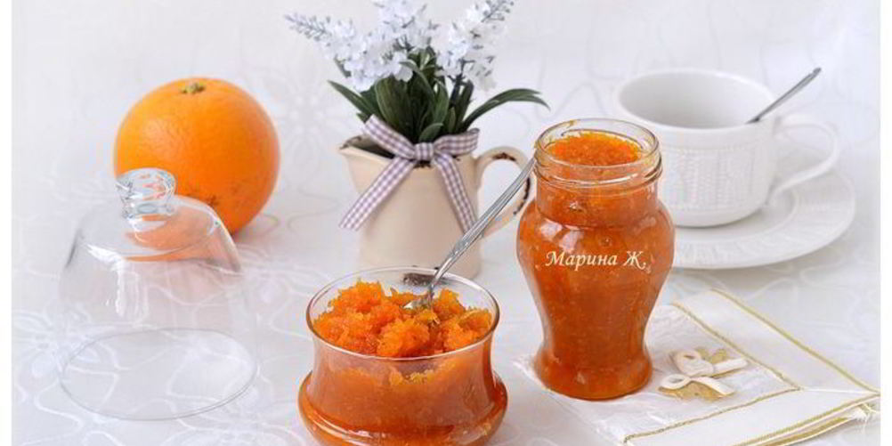 Рецепт морковна-цитрусового варенье