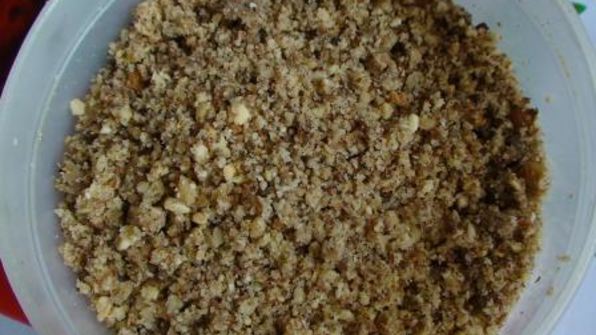 шоколадное сливовое варенье с орехами