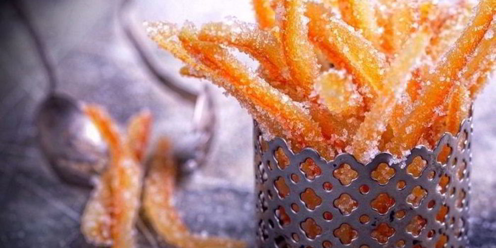 Рецепт цукатов из апельсиновых корочек