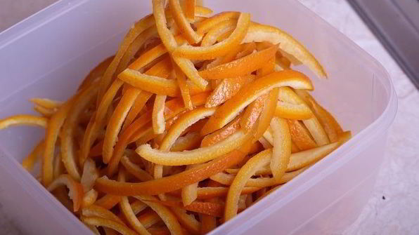 цукаты из апельсиновых корочек