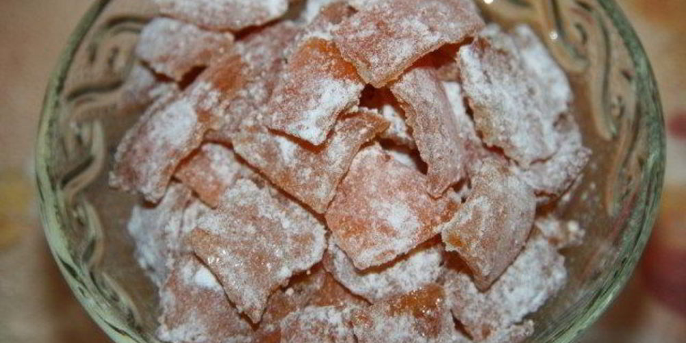 Рецепт цукатов из мандариновых корок