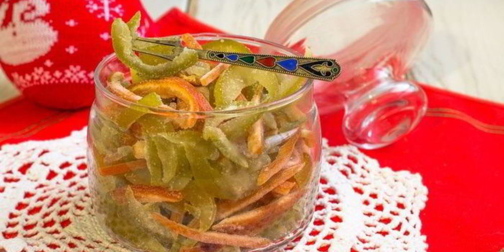 Рецепт цукатов из цедры