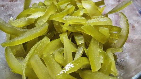 цукаты из цедры