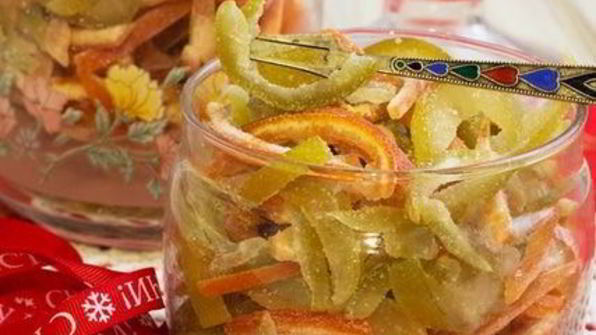 цукаты из цедры