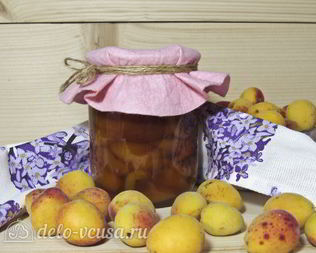 Варенье из абрикосов половинками