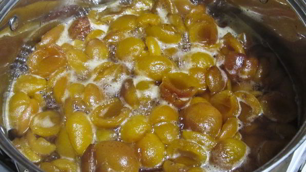 варенье из абрикосов половинками