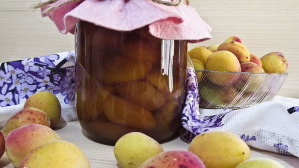 варенье из абрикосов половинками