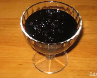 Варенье из черники густое