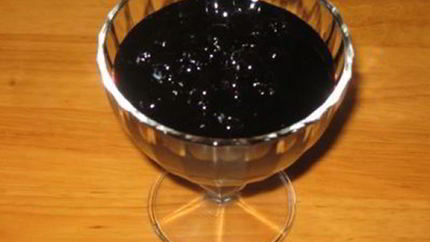 Варенье из черники густое